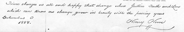 Henry Howe quote